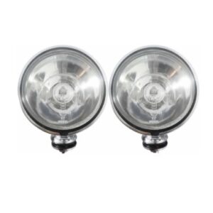 FAROL AUXILIAR UNIVERSAL - CARCACA CROMADA - LONGO ALCANCE