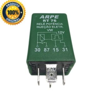 RELE INJECAO 4 SAIDAS VW - VERDE