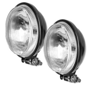 FAROL AUXILIAR MB - ACO CHAPA PRETA - COM KIT