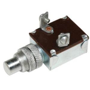 BOTAO PARTIDA 2 SAIDAS UNIVERSAL TRATOR - BOTAO CROMADO