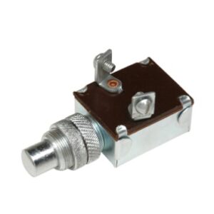 BOTAO PARTIRDA 2 SAIDAS UNIVERSAL TRATOR - BOTAO CROMADO