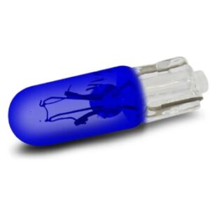 LAMPADA ESMAGADA PEQUENA - 1,2W 24V - AZUL