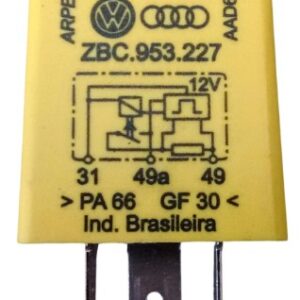RELE SETA - 3 SAIDAS SAVEIRO SANTANA QUANTUM 1986 > SEM SUPORTE