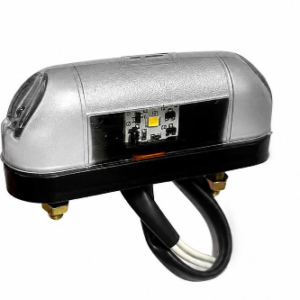 LANTERNA UNIVERSAL - COM VIGIA - COM LED - BIVOLT - ACRILICO - CRISTAL