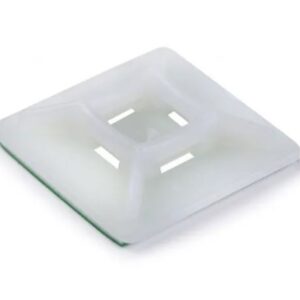 FIXADOR AUTO-ADESIVO 6.00 NYLON NATURAL - 28X28X17