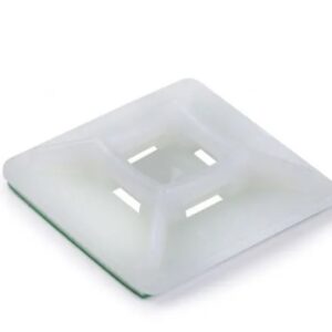 FIXADOR AUTO-ADESIVO 5.00MM 19X19X6 NYLON NATURAL