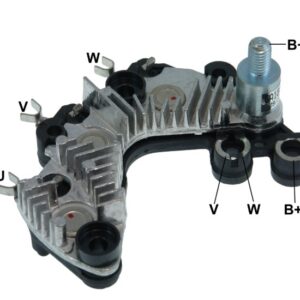 PLACA RETIFICADORA - FIAT DOBLO PALIO STILO STRADA DUCATO GM MERIVA CELTA - VALEO - 85A