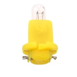 LAMPADA ESMAGADA - COM SOQUETE AMARELO - 1.4W 24V