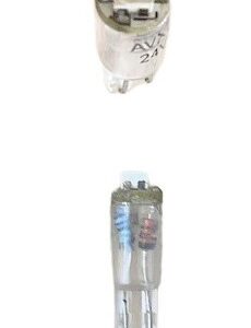 LAMPADA ESMAGADA PEQUENA - LED BRANCO - 1.2W 24V - 1SMD - BLISTER C/01