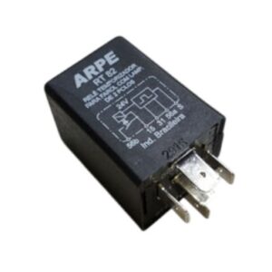 RELE AUXILIAR 5 SAIDAS - FAROL ACESO UNIVERSAL - 15 SEGUNDOS - 24V