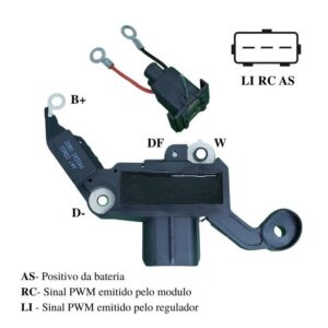 REGULADOR ALTERNADOR FORD FOCCUS ECOSPORT - ALTERNADOR VISTEON