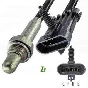 SONDA LAMBDA 4 SAIDAS GM CORSA MERIVA MONTANA 1.8 GASOLINA FLEX 2004 > 2006 - PRE CATALIZADOR