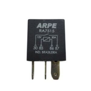 RELE AUXILIAR MINI - 4 SAIDAS - VW GM FIAT - 20A