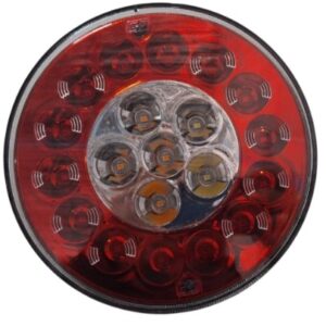 LANTERNA TRASEIRA UNIVESAL - LED - BIVOLT - TRICOLOR