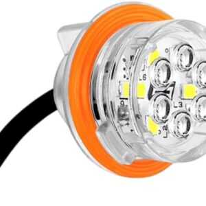 SOQUETE LED UNIVERSAL - PARA BOCAL - 24V - CRISTAL