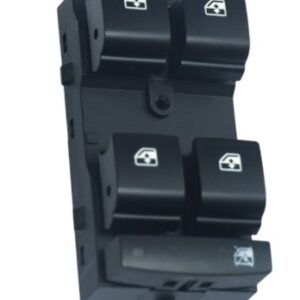 INTERRUPTOR VIDRO ELETRICO GM COBALT 2012 > 2019 CRUZE 2010 > 2019 - QUADRUPLO - LADO ESQUERDO