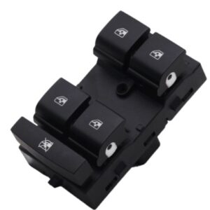 INTERRUPTOR VIDRO ELETRICO GM COBALT 2012 > 2019 CRUZE 2010 > 2019 - QUADRUPLO - LADO ESQUERDO