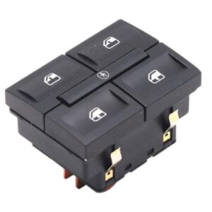 INTERRUPTOR VIDRO ELETRICO VW GOL G4 2004 >> - QUADRUPLO - LADO ESQUERDO