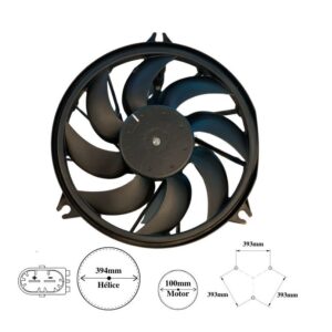 ELETROVENTILADOR PEUGEOT 206 1.4 8V 2001 > 2007 - 12V