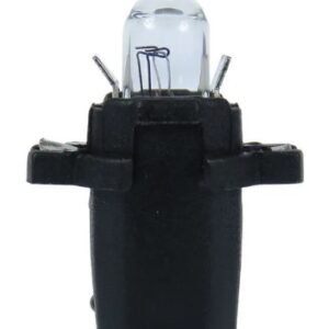 LAMPADA COM SOQUETE - 1,2W 12V - PRETA - MF8