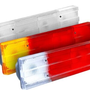 LANTERNA TRASEIRA UNIVERSAL - LAMPADA - BIVOLT - COM TOMADA - TRICOLOR