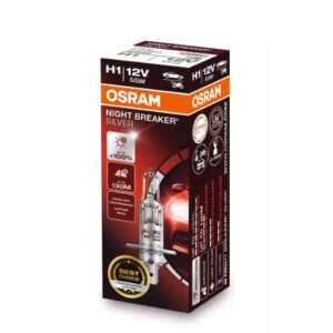 LAMPADA FAROL H1 - 12V - 55W - NIGHT BREAKER