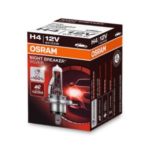 LAMPADA FAROL H4 - 12V - 60W - NIGHT BREAKER